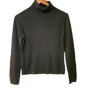 Vintage Benetton Sweater 100% Wool‎ Turtleneck Made In Italy Small Quite Luxury